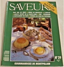 MAGAZINE * SAVEURS N° 29 * MONTPELLIER *
