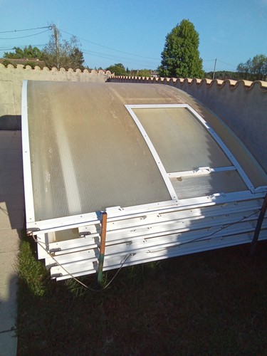 Abri piscine 5 30m - piscine, 10.3m/5.30m