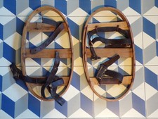 RAQUETTES à NEIGE-BOIS-VINTAGE-DéCO-CHALET-MONTAGNE