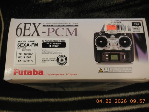 Futaba 6ex pcm - 6ex-pcm, set