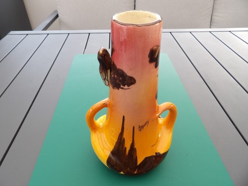 Beau vase signé - signÉ, berty
