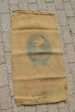 Ancien Sac en toile de jute /  Potasse d'Alsace  -3-