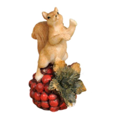 Figurine écureuil en - figurine,