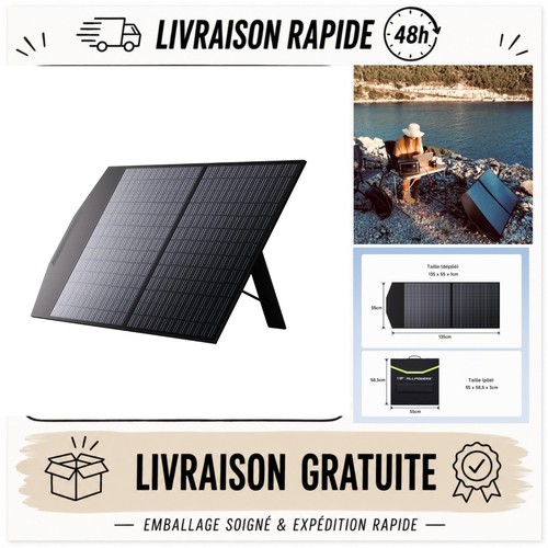 Panneau solaire pliable