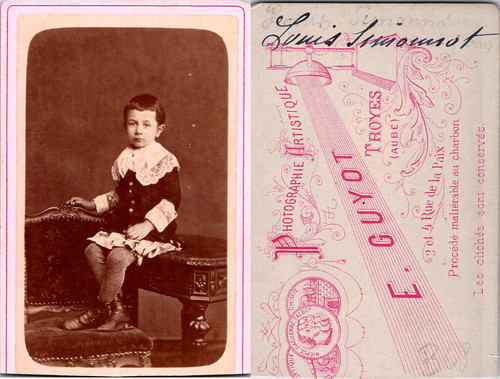Cdv guyot troyes - e., troyes,