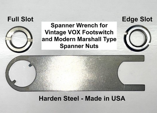 Vox footswitch spanner - footswitch, nut