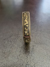 VINTAGE BRACELET JONC OR DE