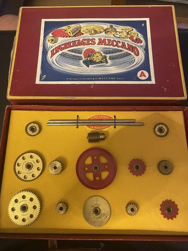 Meccano engrenages boite - meccano, a