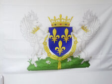 DRAPEAU BLASON ROYAUME DE