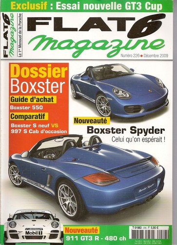 Flat 226 porsche 987 - porsche,