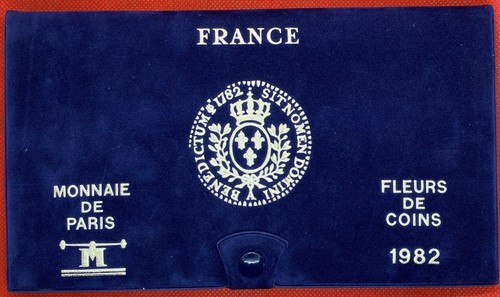 Coffret fdc 1982 avec 100 - coffret,