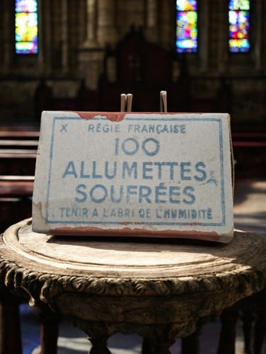 Ancien paquet allumettes - paquet, d’allumettes