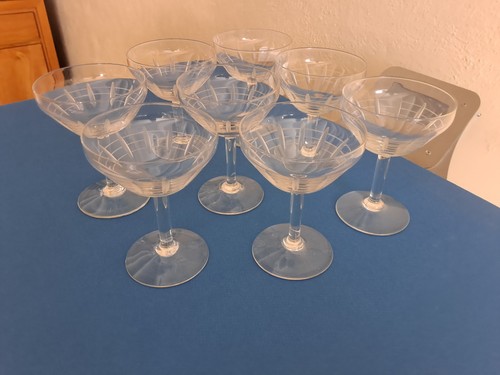 Lot coupes à champagne - de,