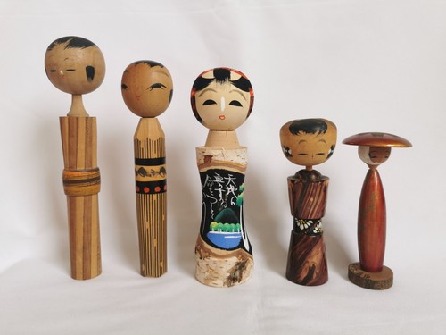 Kokeshi lot poupées - de,