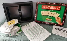  Jeu Société Scrabble Jeu de Lettres en 112 Cartes Luxe Complet Jeux Spear