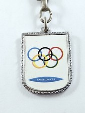 PORTE-CLES - BARCELONA 92 - Jeux Olympiques - Métal, Vintage -