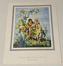 Menu Cie Gle TRANSATLANTIQUE -