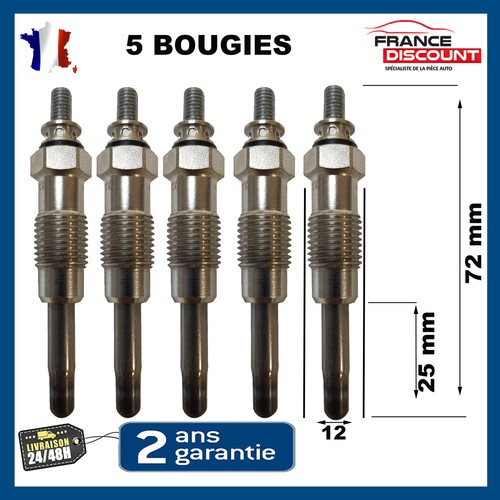 Lot bougies de - 5,