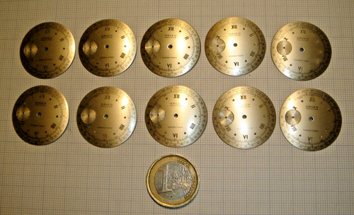 Lot cadrans vintages - 10,
