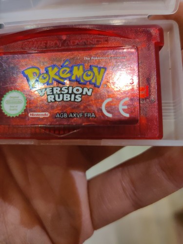 Pokemon rubis avec boîte - avec,
