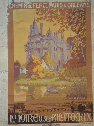 Affiche originale chemin - chemin, de