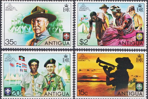Antigua 1975 scouts - antigua,