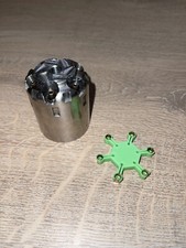 Etoile porte amorce verte clair pour revolver pistolet à percussion poudre noire