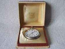 ZENITH /montre gousset dans ecrin /RARE AIGUILLES ZENITH