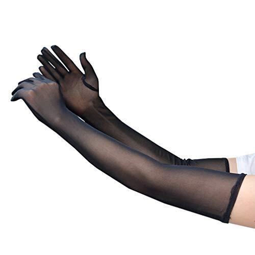 Tulle mesh gloves for - tulle,