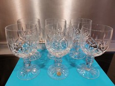 Service de 6 Verres A Vin Eau