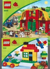 Two LEGO DUPLO Instruction