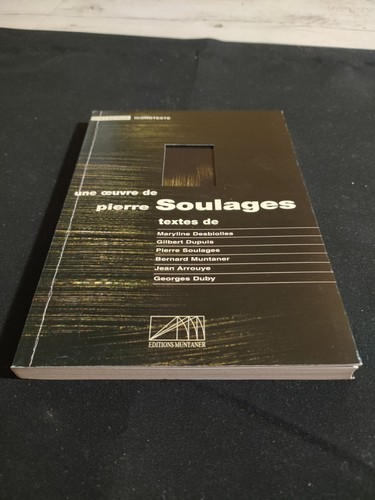 Signed pierre soulages une - signed., soulages,