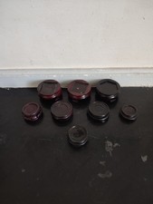 Lot de supports socles miniatures en bois