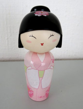 Parfum  Kokeshi Lotus Poupée  flacon vide 50 ml 14 cm