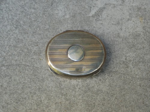 Ancien pilulier argent - pilulier, en