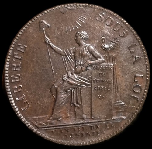 Sols monneron 1791 - 2,