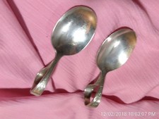 Silverplate baby spoons lot - lot, of