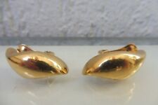 Belles Boucles D'Oreilles / Clips Dorés, 3Cm, Pierre Lang