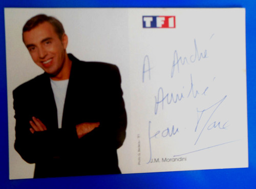 Autographe jean marc - de,