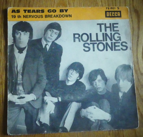 The rolling stones tears go - stones, as