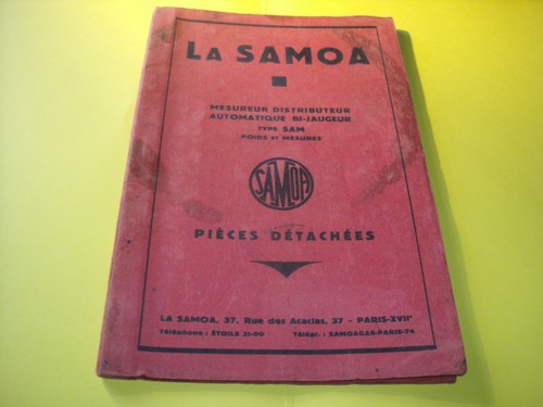 Brochure pieces detachees - pieces,