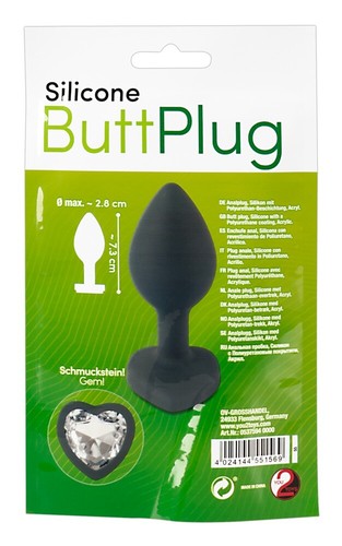 Plug anal silicone - plug,