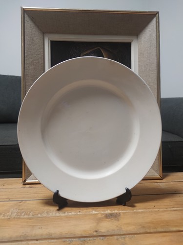 Grand plat hbcm faïence - plat,