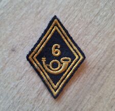 INSIGNE TISSU 6ème RÉGIMENT
