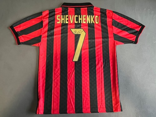 Maillot milan signé par - signé,