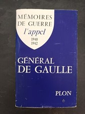 Général de Gaulle - Mémoires de guerre - L'appel 1940-1942 - cha