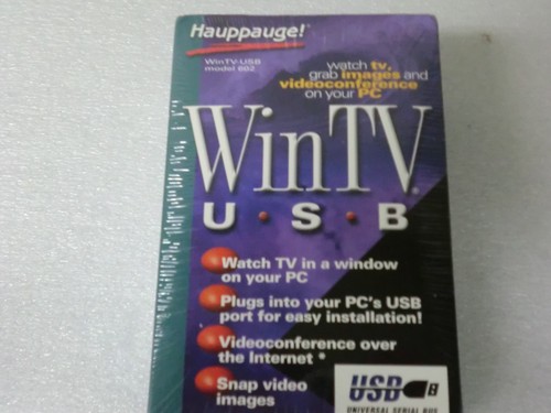 Vintage hauppauge wintv usb - wintv,