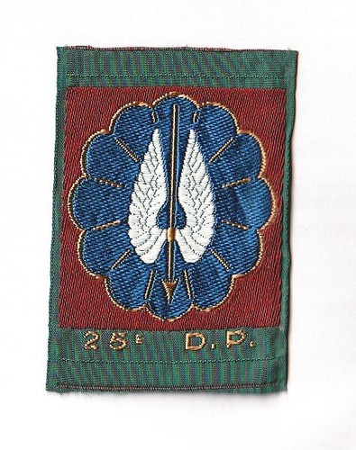 Insigne tissu division - insigne,