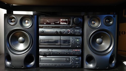 Sony mini hifi component - sony,