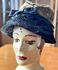 Chapeau Vintage femme Velours